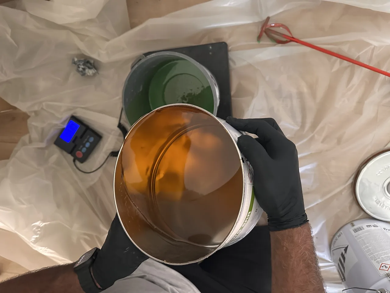 Préparation résine — ARC Assainissement