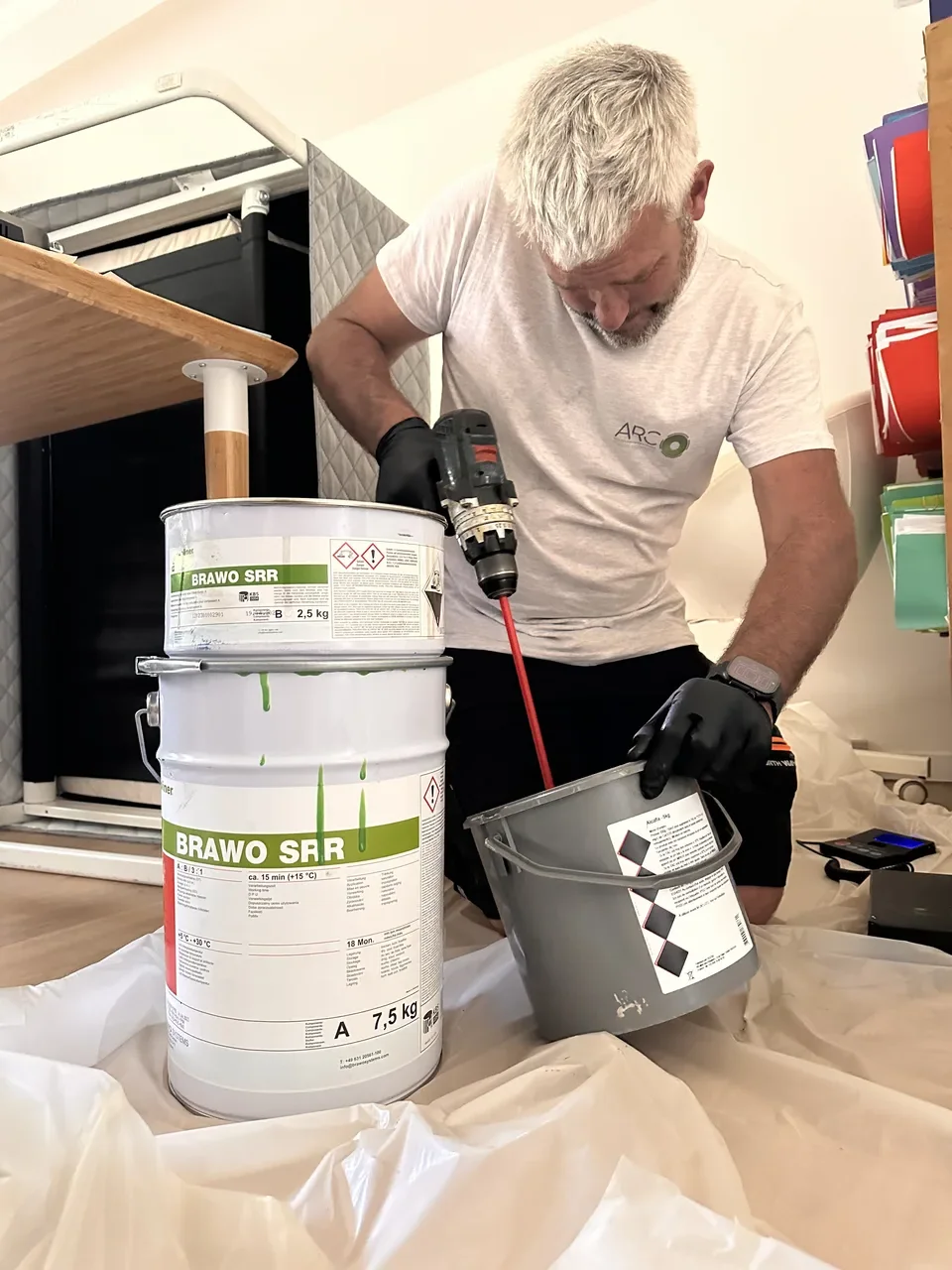 Mélange résine — ARC Assainissement