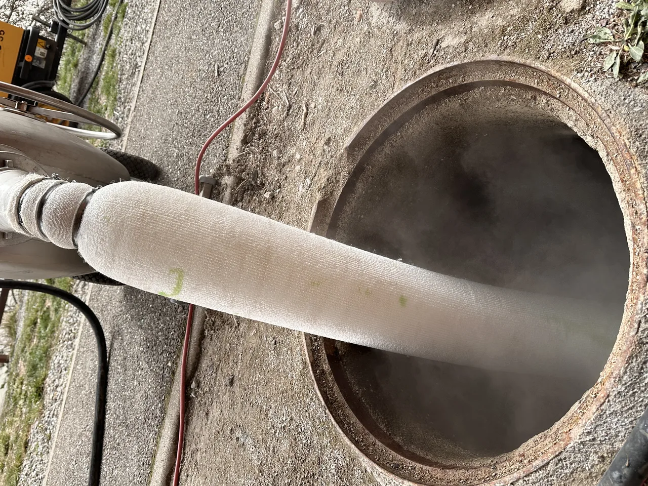 Insertion gaine — ARC Assainissement