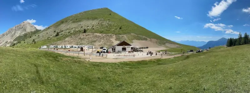 Matériel de chemisage canalisation sur site au Col du Noyer (05)