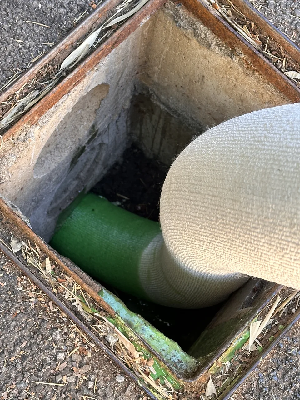 Insertion gaine — ARC Assainissement