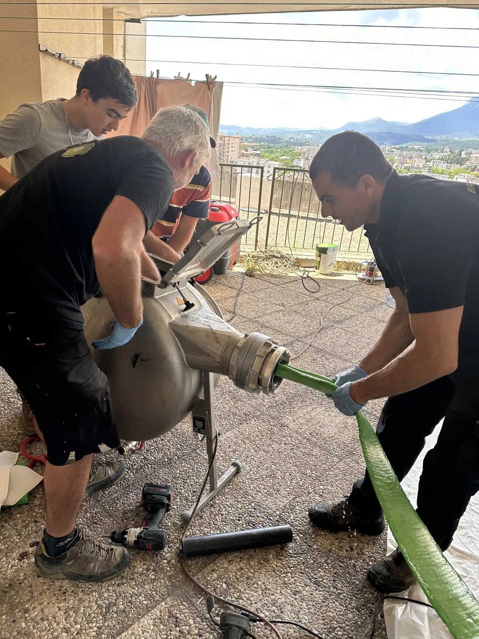 Envoi gaine — ARC Assainissement