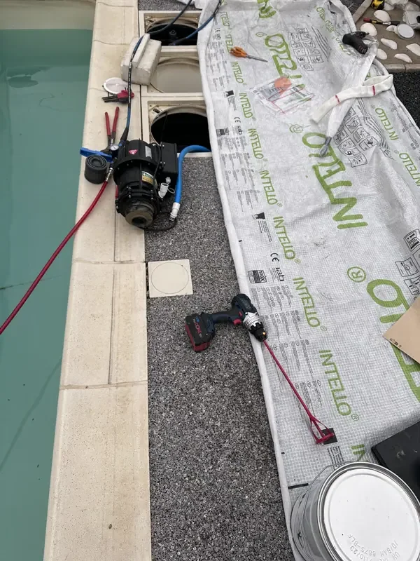 Chantier réhabilitation canalisation chez particulier Romette (05)