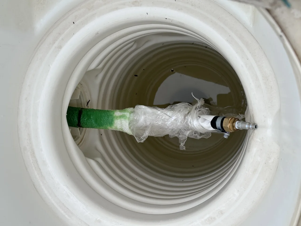 Gaine dans puits — ARC Assainissement