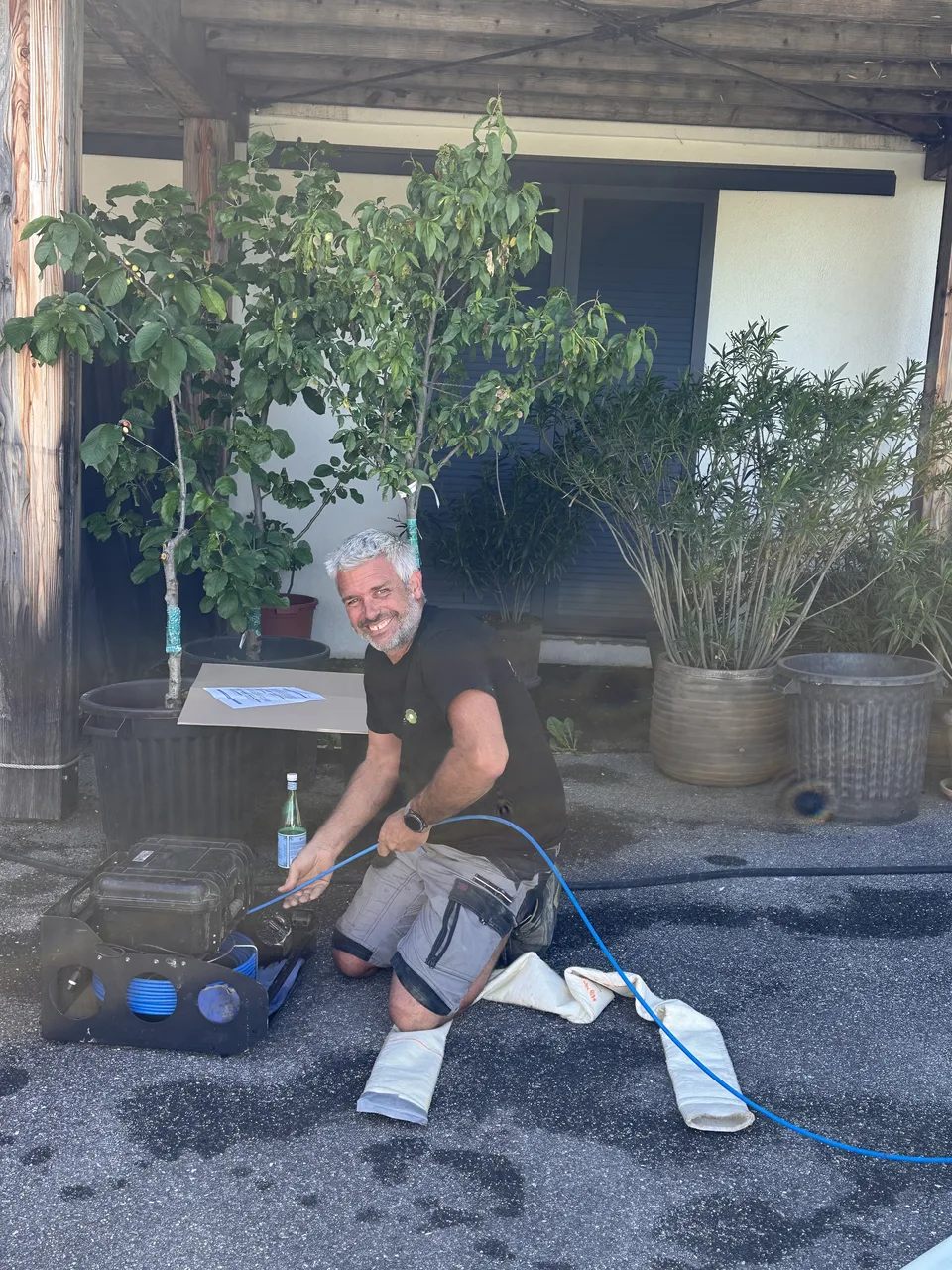 Technicien souriant — ARC Assainissement