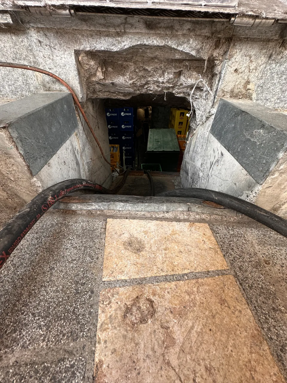 Passage sous-sol — ARC Assainissement