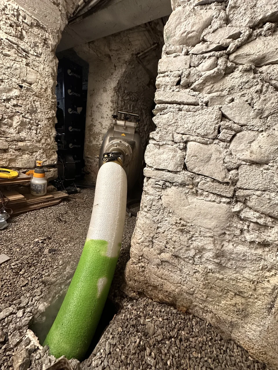 Insertion mur — ARC Assainissement